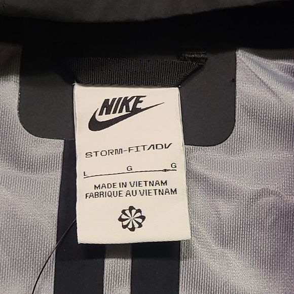 Nike Parka Mens Large Storm-FIT ADV Repel Shell Jacket Black Coat DM5497-010 - Picture 5 of 12